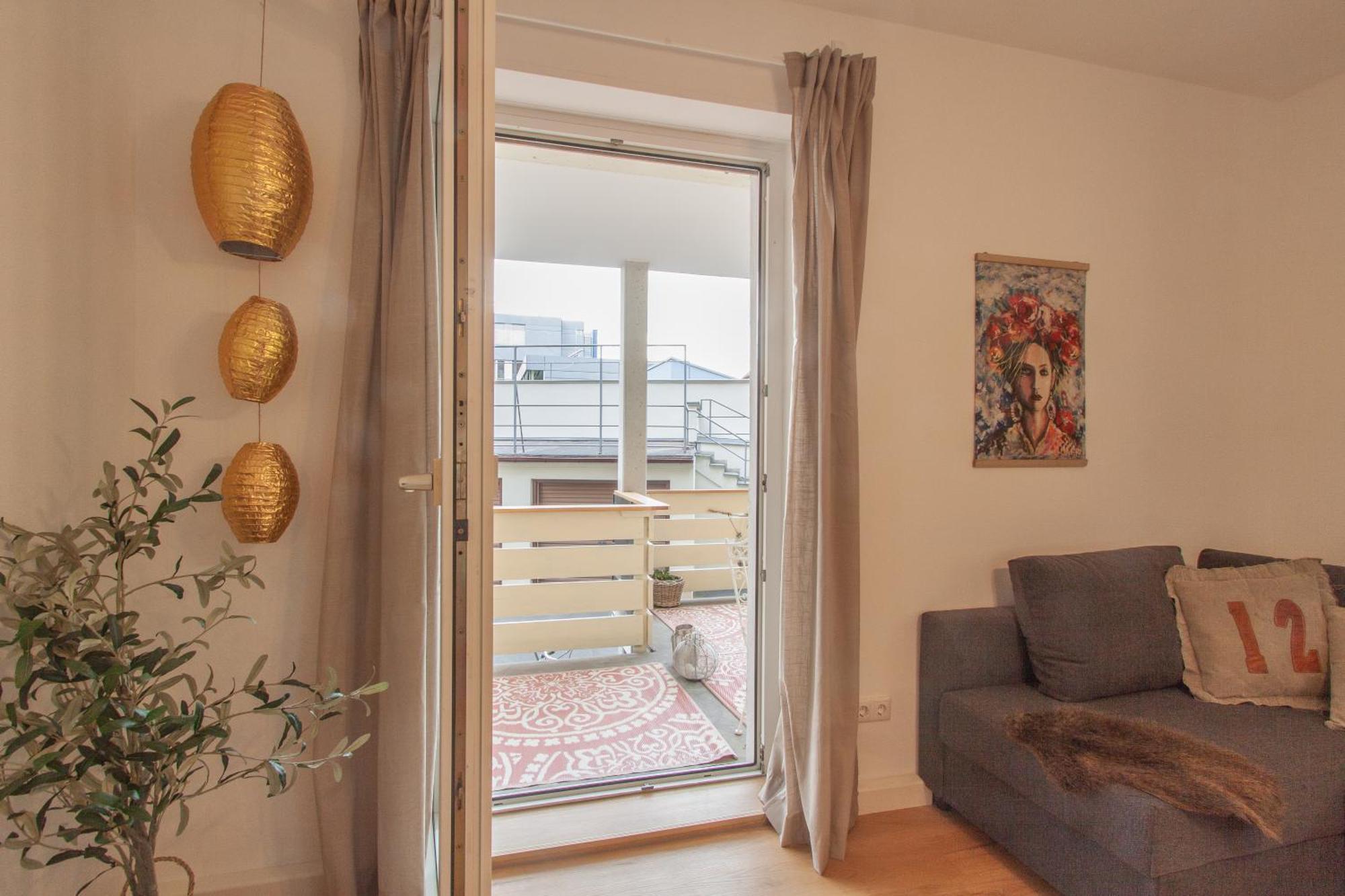 100M2 City Apartment Mit Terrasse Nahe Residenz Und Altstadt Apartment *